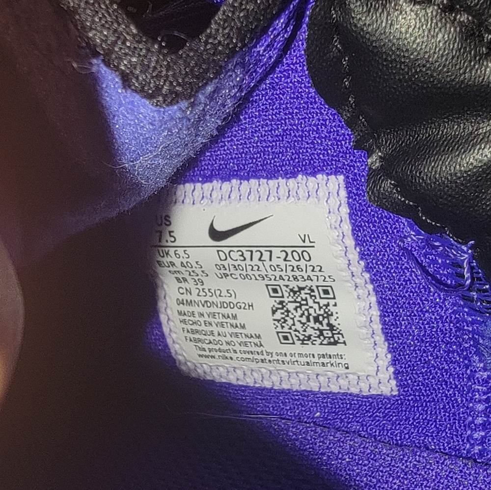 Nike Winflo 8 Shield Bronze Eclipse Redstone DC3727-200 Size 7.5 Outdoor Running - Picture 8 of 11